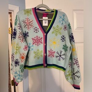 Queen of Sparkles Snowflake cardigan